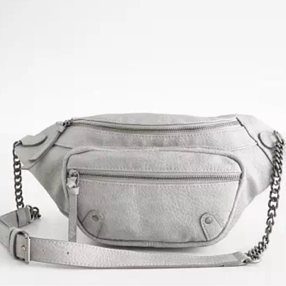 Free People Leather Crossbody Bag
